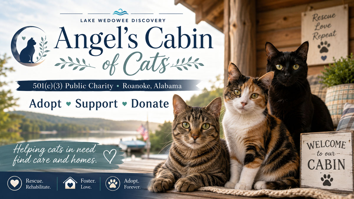 Angel's Cabin of Cats adoption and TNR support