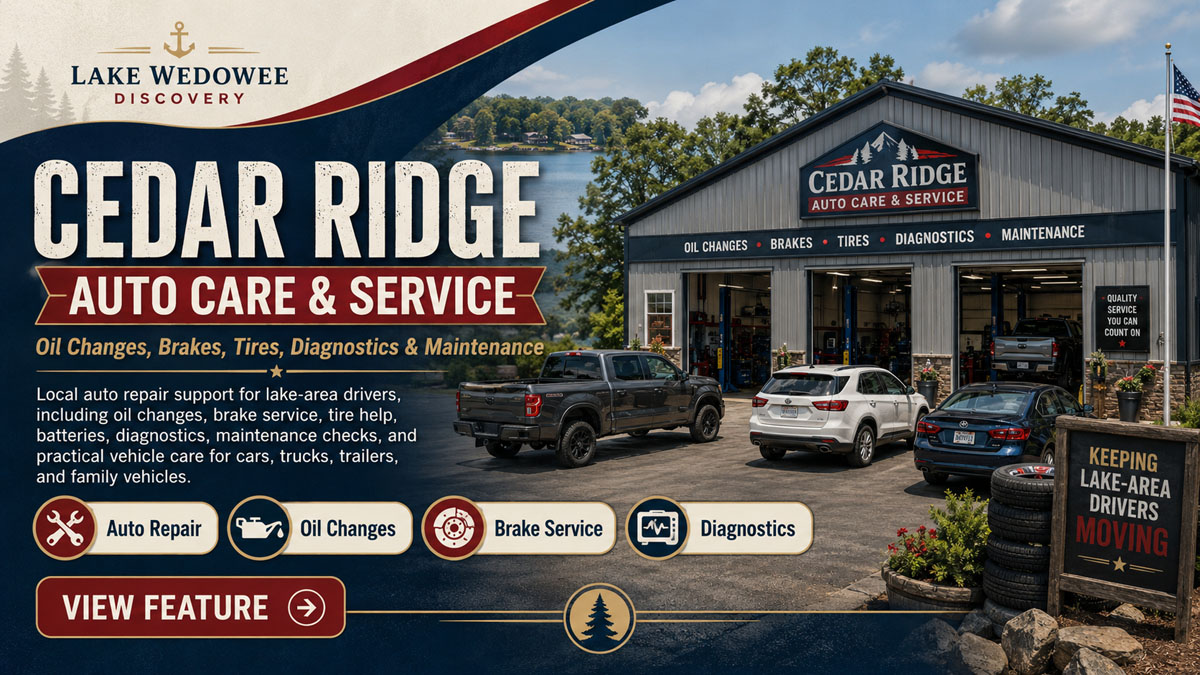 Cedar Ridge Auto Care and Service repair spotlight