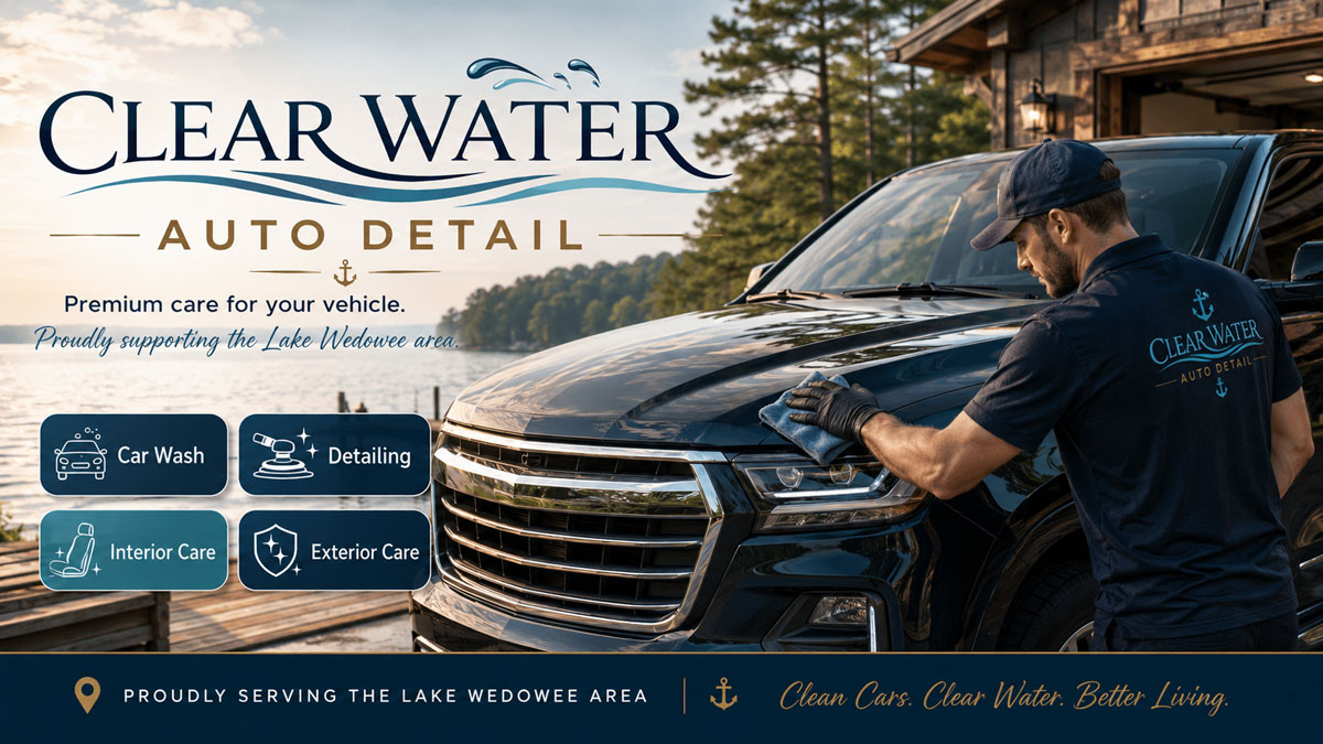 Clear Water Auto Detail interior care and detailing