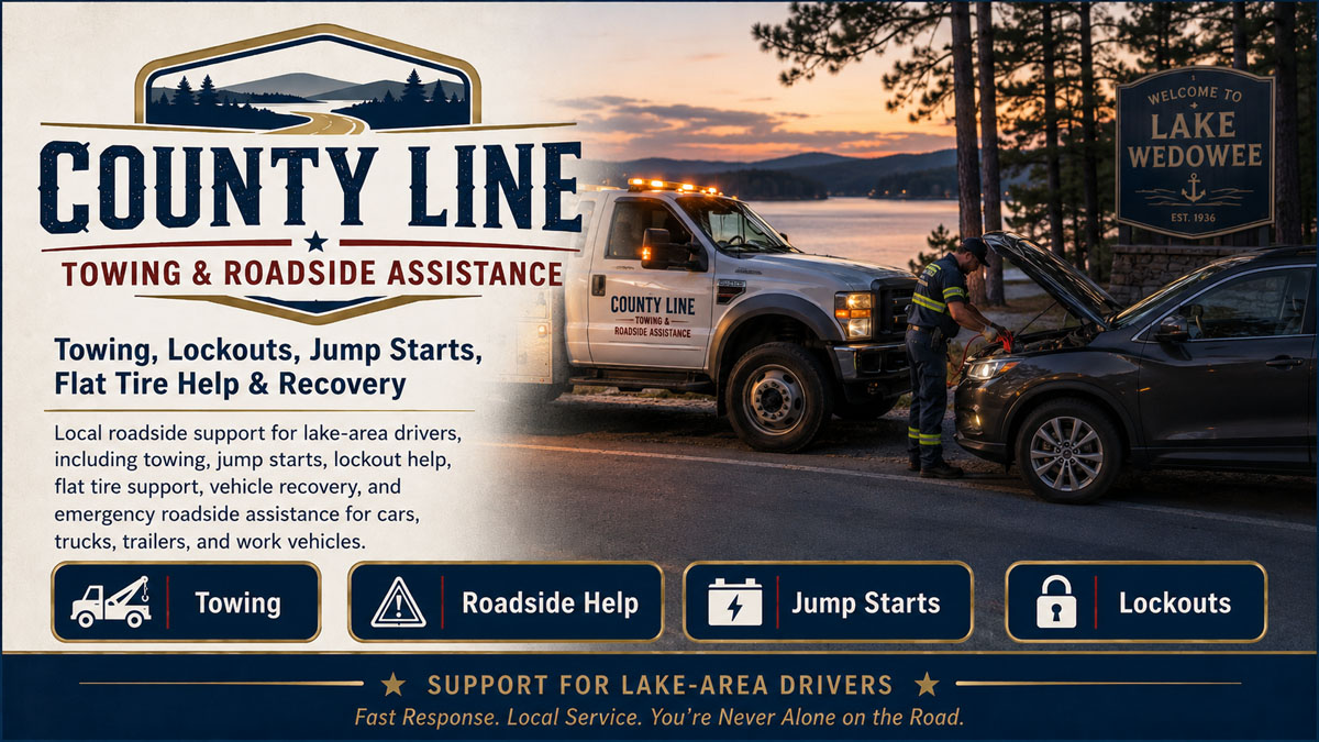 County Line Towing and Roadside Assistance roadside help and jump starts