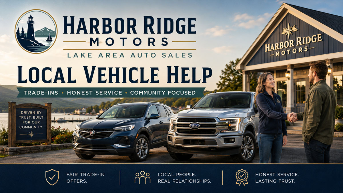 Harbor Ridge Motors local vehicle help feature image