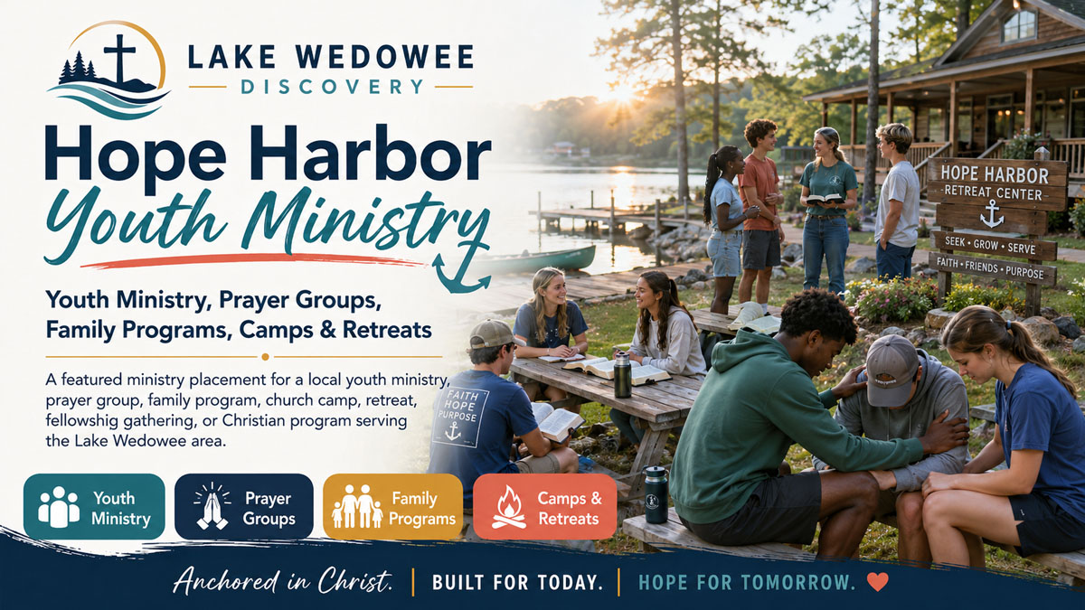 Hope Harbor Youth Ministry camps retreats and fellowship gatherings