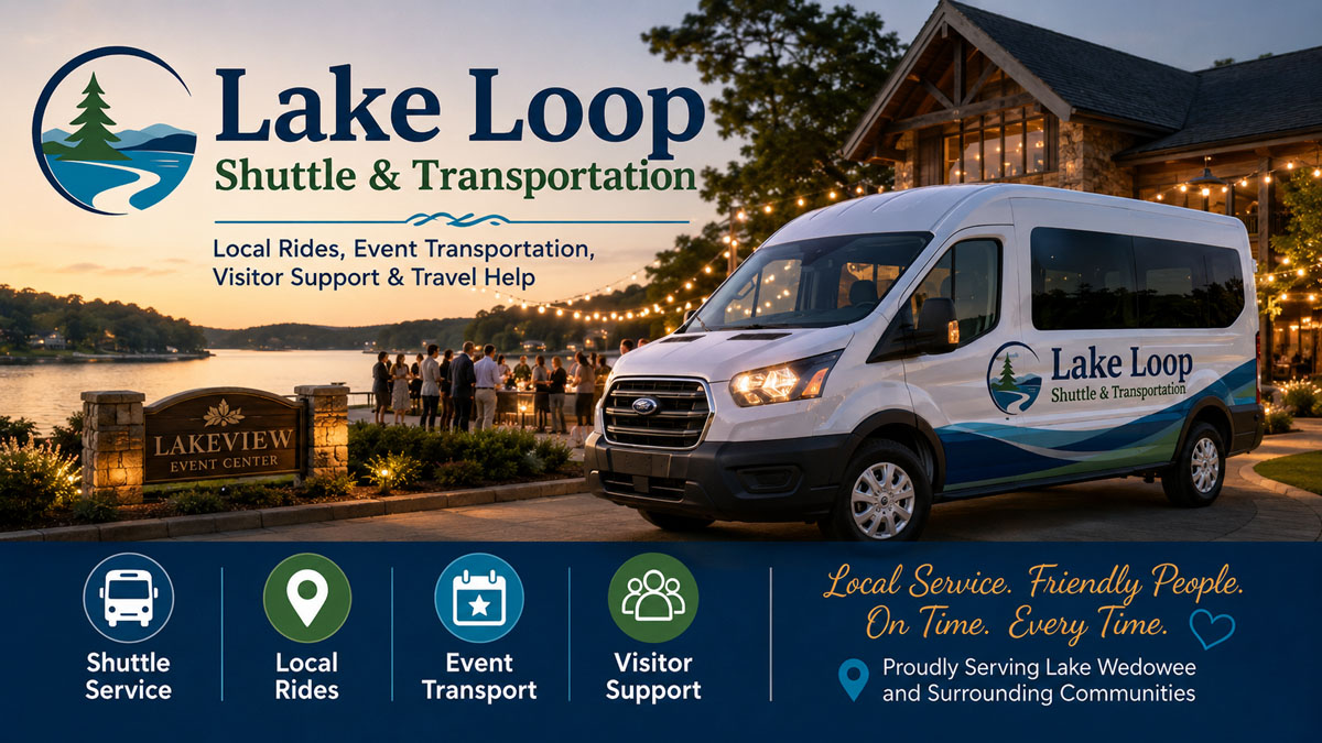 Lake Loop Shuttle and Transportation event transportation and visitor support