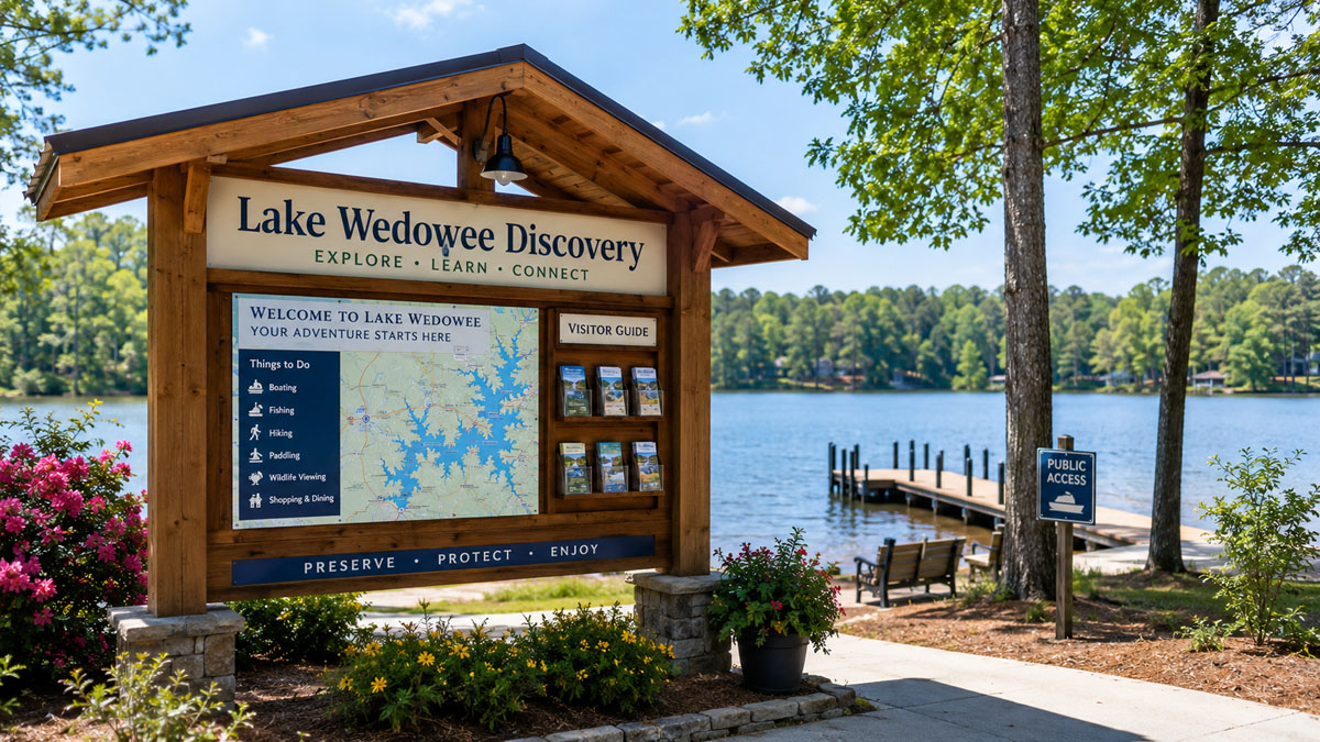 Lake Wedowee Discovery Visitor Guide Lake Directory Card