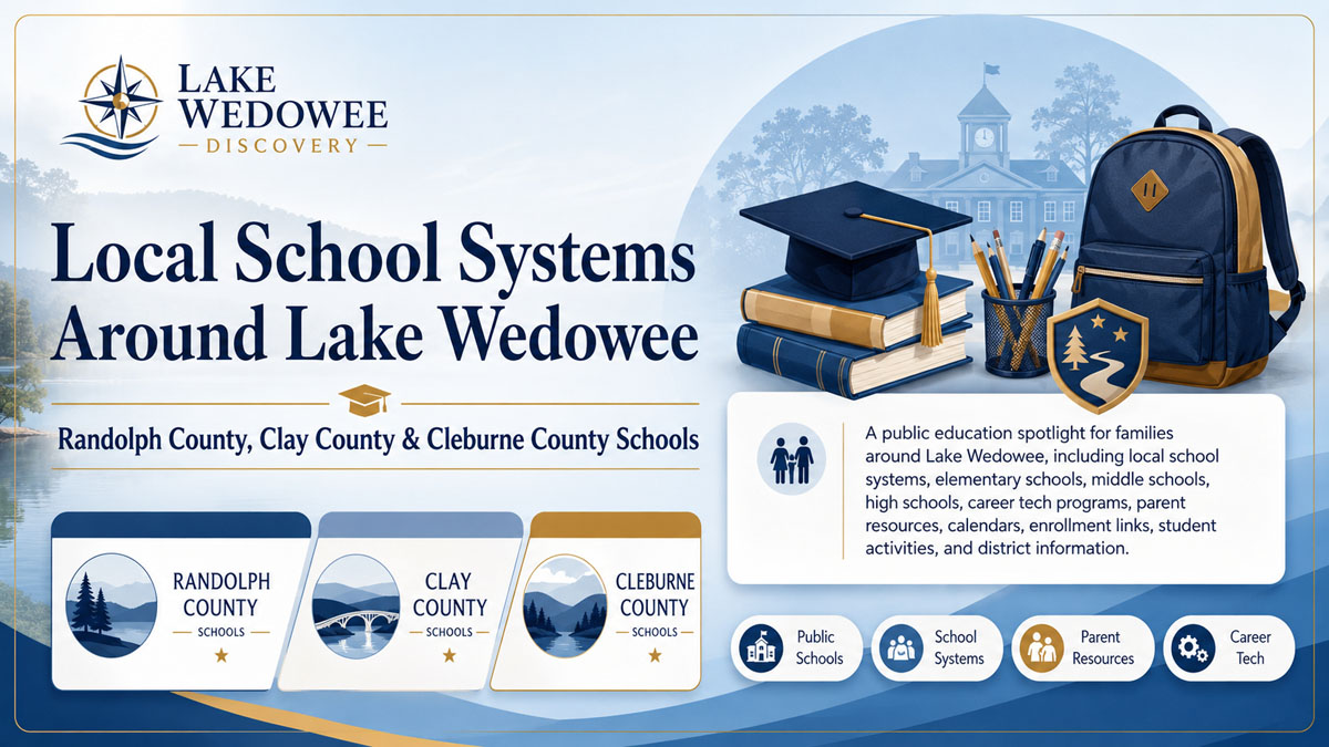 Public schools, parent resources and career tech around Lake Wedowee