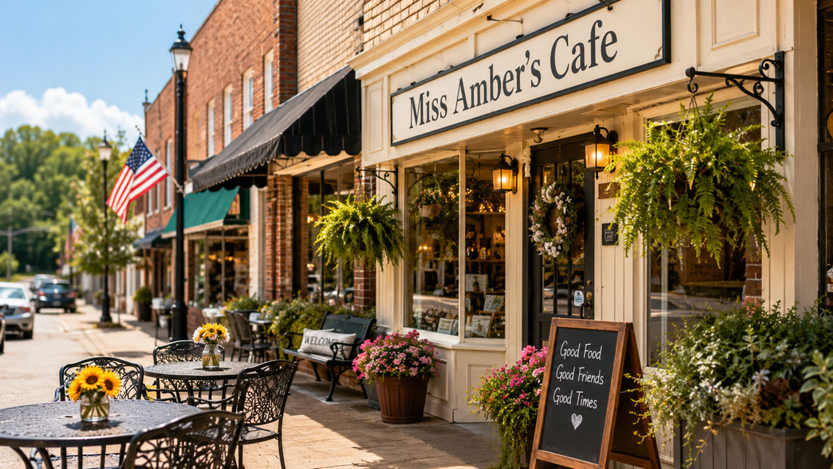 Miss Amber’s Cafe in Wedowee, Alabama