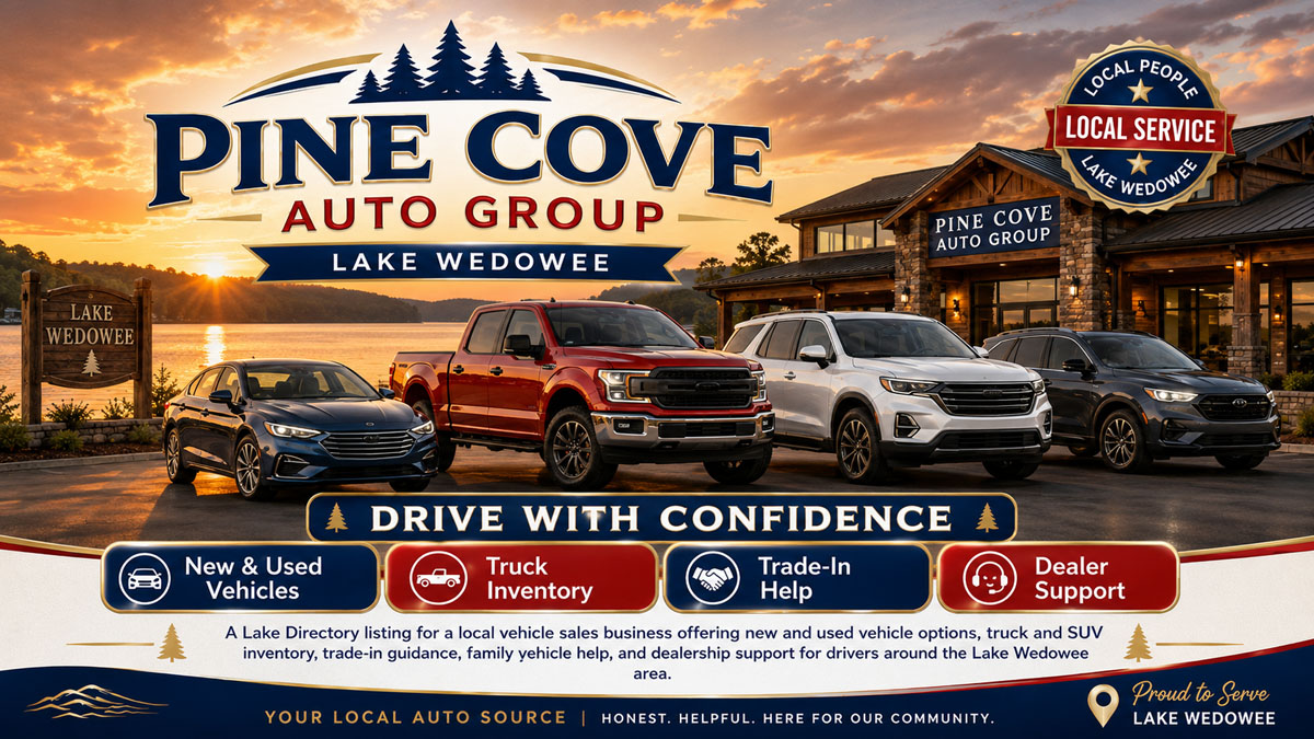 Pine Cove Auto Group truck inventory and dealer support