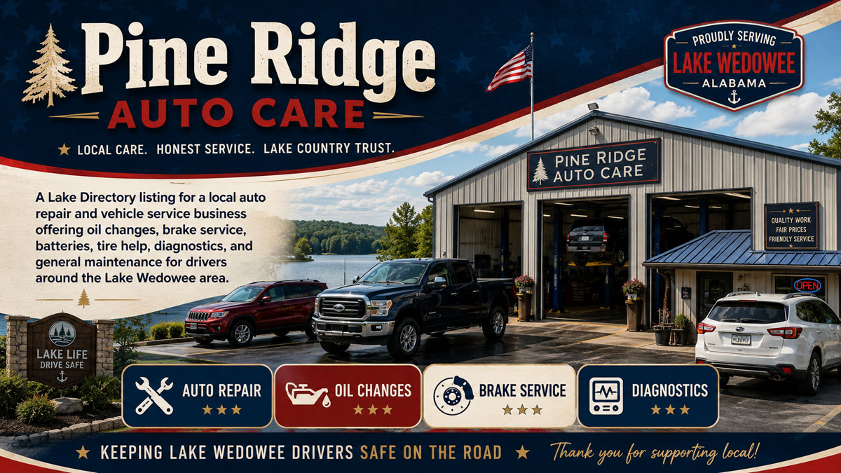 Pine Ridge Auto Care auto repair and oil changes