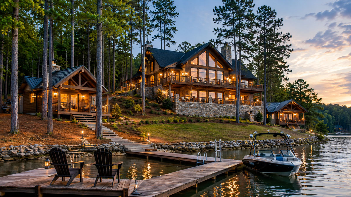 Pine Ridge Cabins and Vacation Homes Lake Directory Card