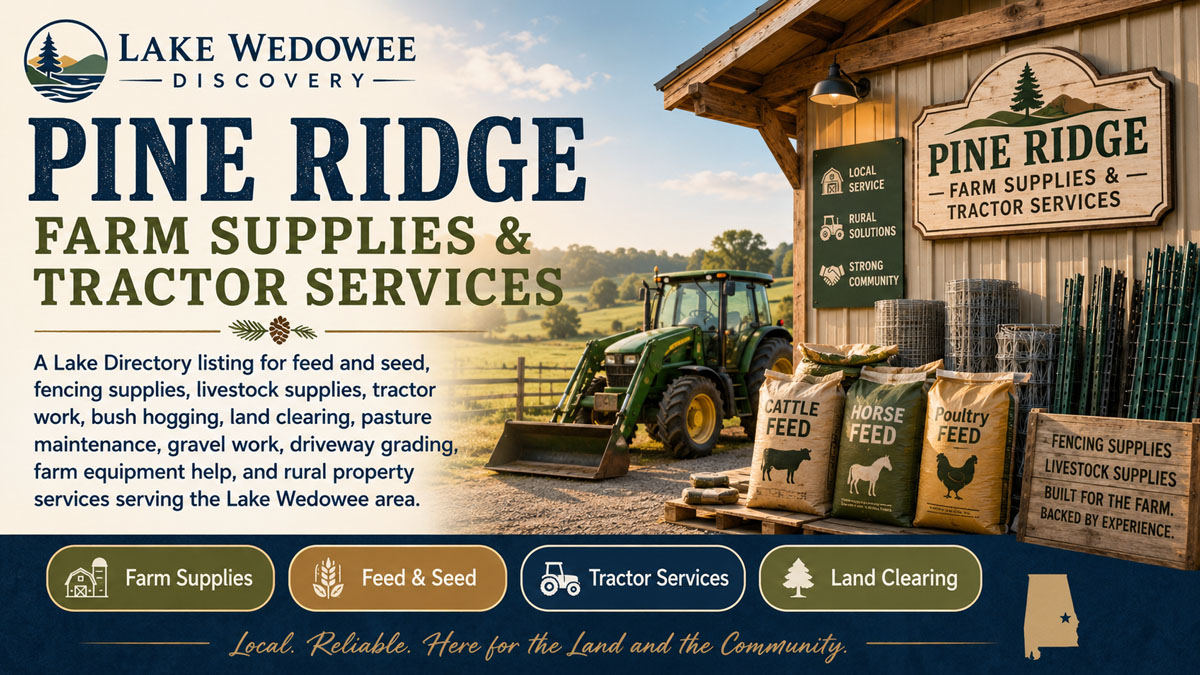 Pine Ridge Farm Supplies and Tractor Services Lake Directory Card image