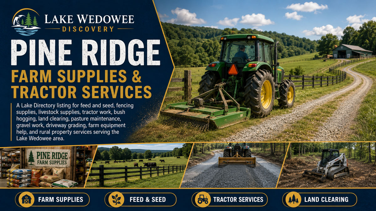 Pine Ridge tractor services, farm supplies and rural property services