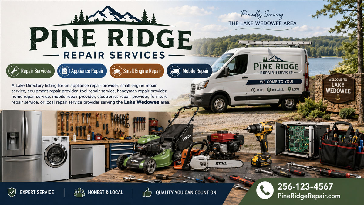 Pine Ridge Repair Services appliance repair and home repair