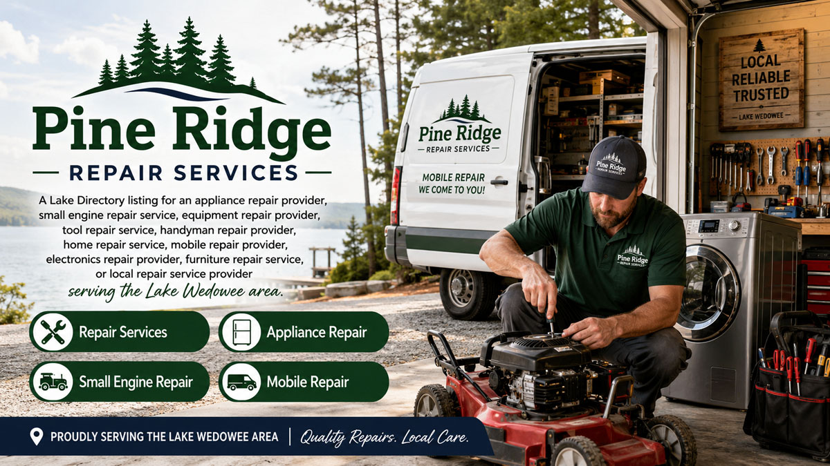 Pine Ridge Repair Services small engine repair and mobile repair