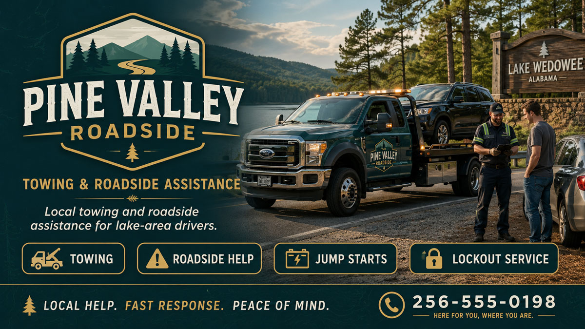Pine Valley Roadside towing and roadside assistance
