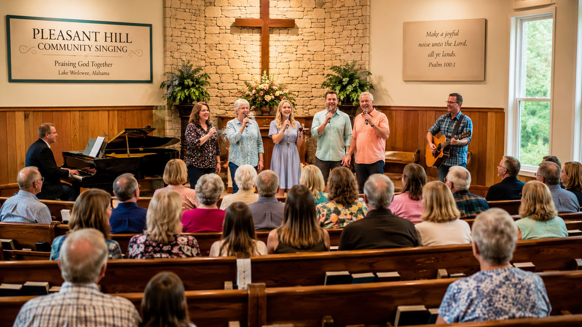 Pleasant Hill Community Singing Page Featured Spotlight