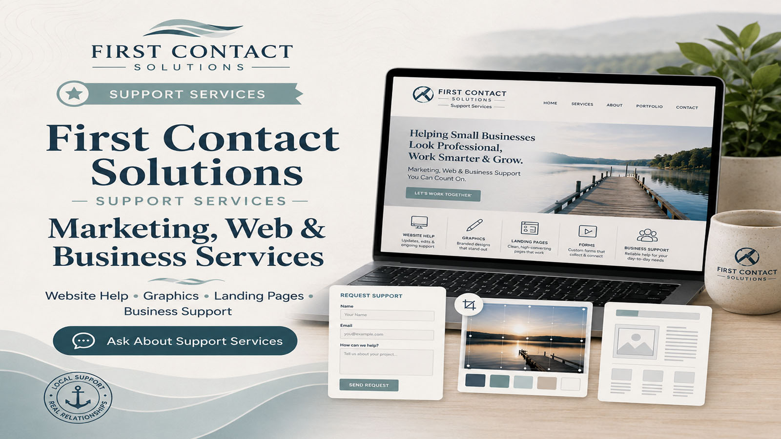 First Contact Solutions professional support services for small businesses