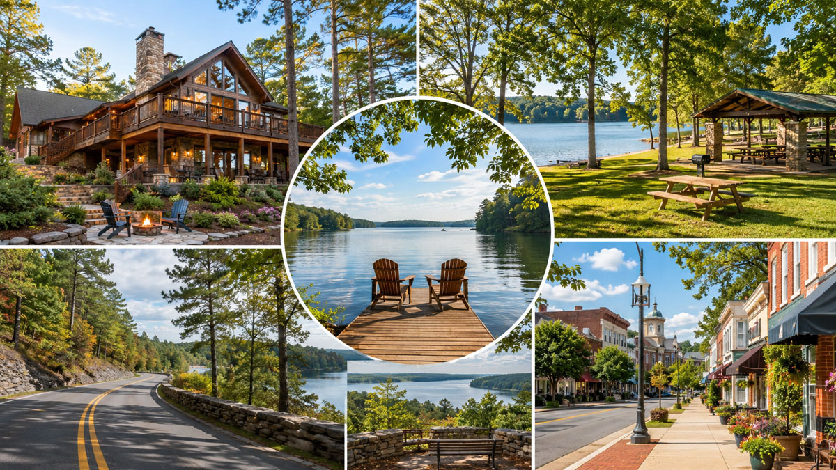 Visitor planning and lake access around Lake Wedowee