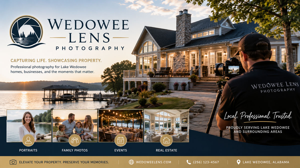 Wedowee Lens Photography real estate and lifestyle spotlight image